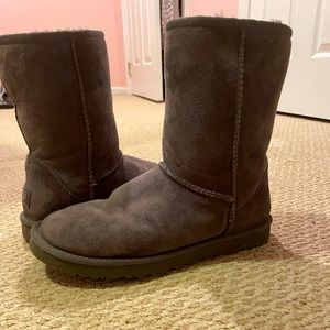 Women Classic Short II Grey UGG Boots👢